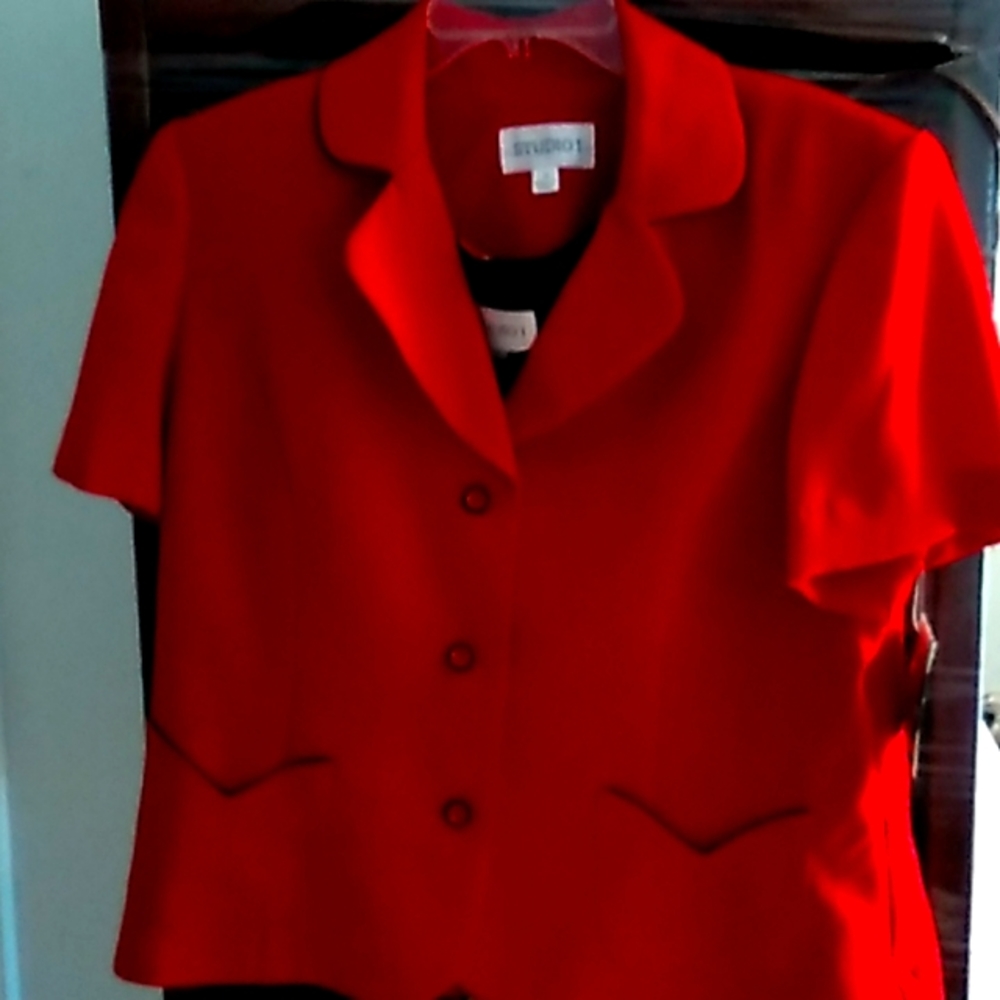 Woman's Dress Red Black